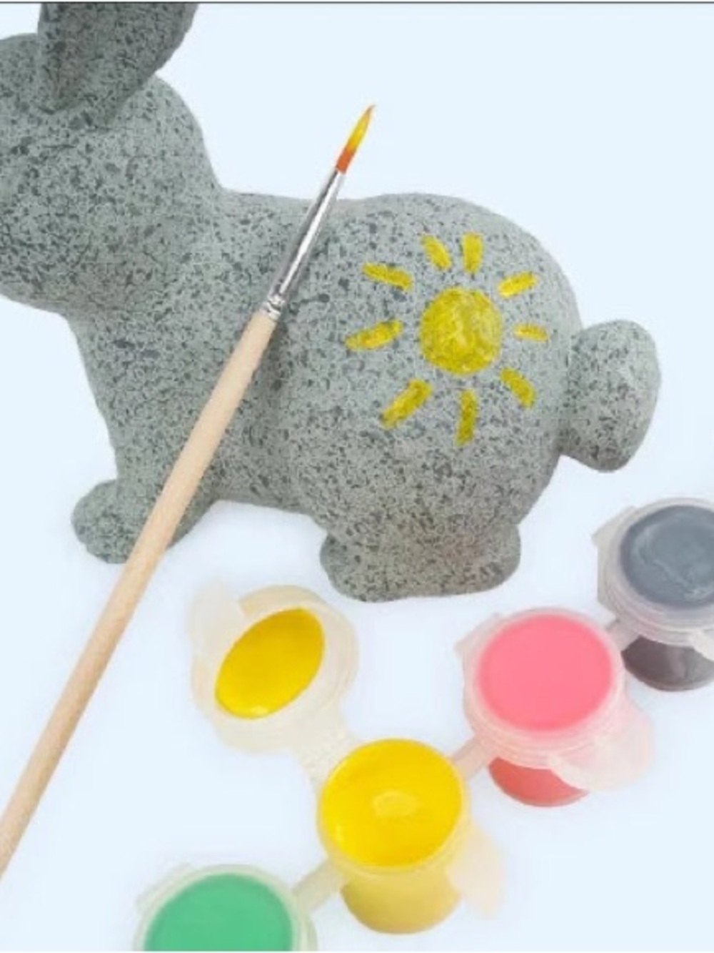 Rock Pets Paint-Your-Own Rabbit Paint Kit - Picture 4 of 4
